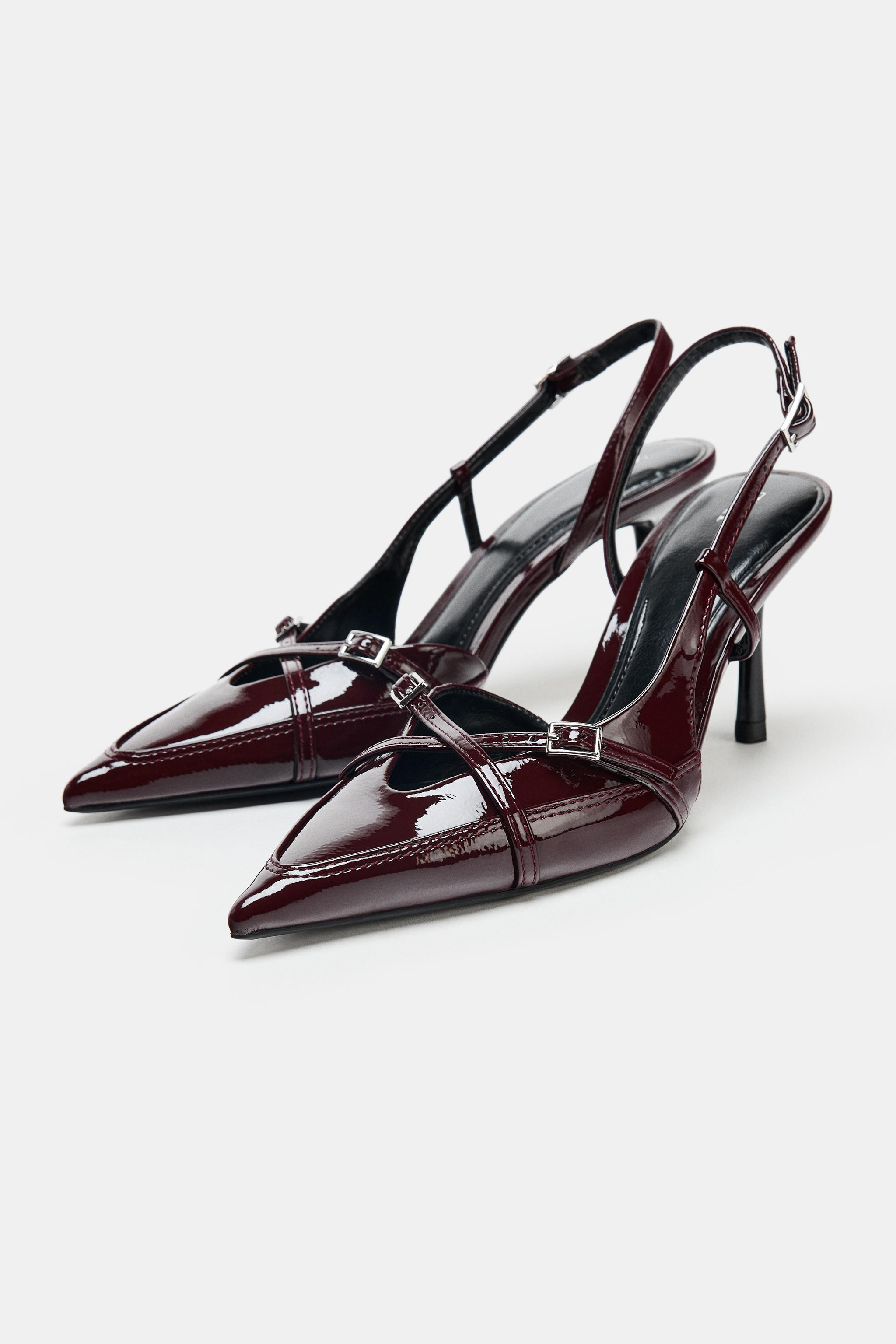 SCARPE CON TACCO E CINTURINI CON FIBBIA | Zara IT