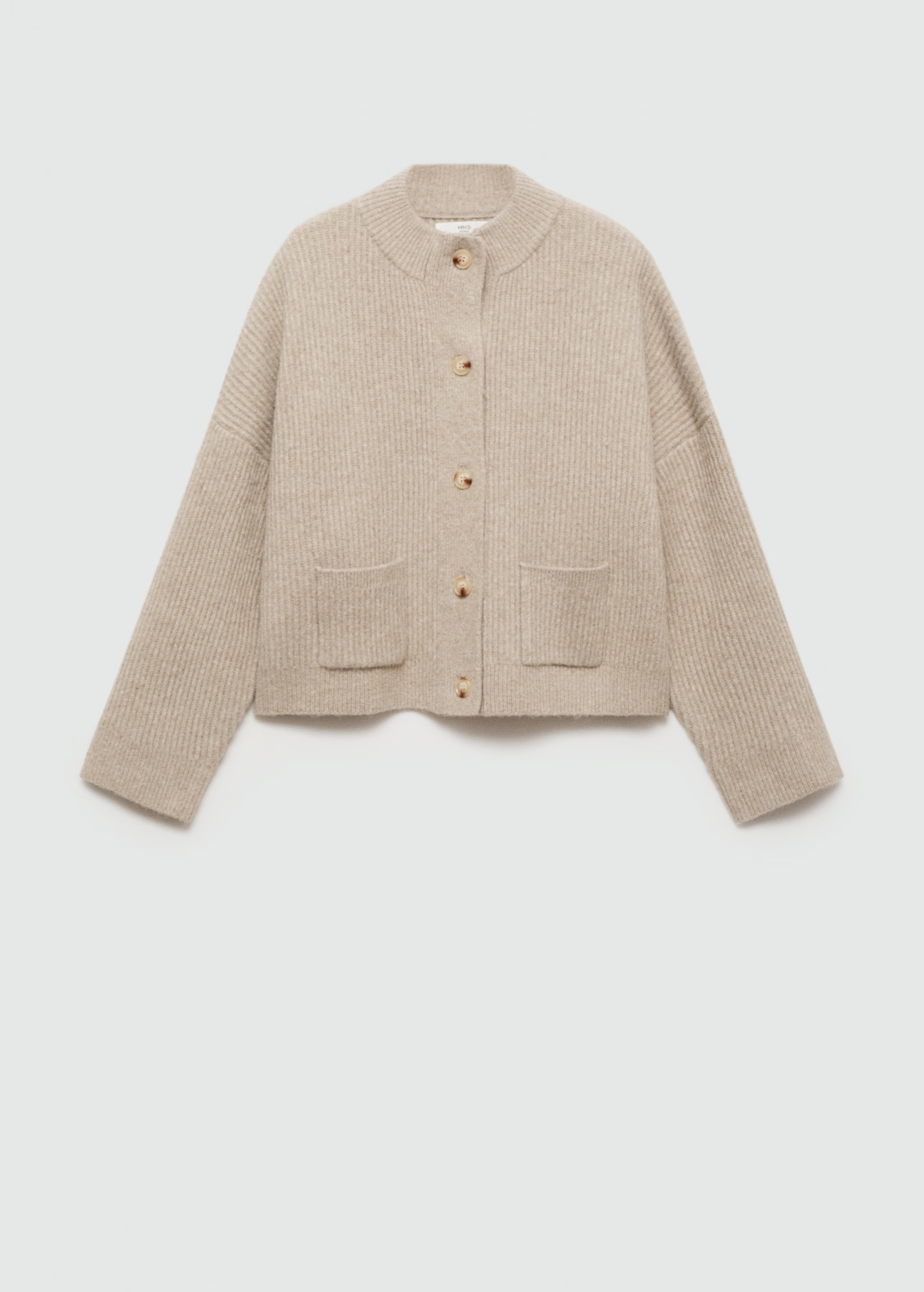 Pocket knit cardigan | MANGO (UK)