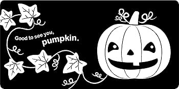 Booook! A Spooky High-Contrast Book: A High-Contrast Board Book that Helps Visual Development in ... | Amazon (US)