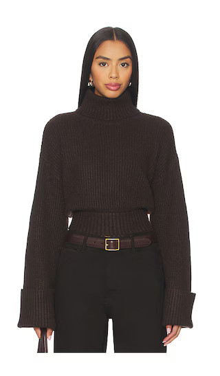 Adelade Sweater in Dark Espresso | Revolve Clothing (Global)