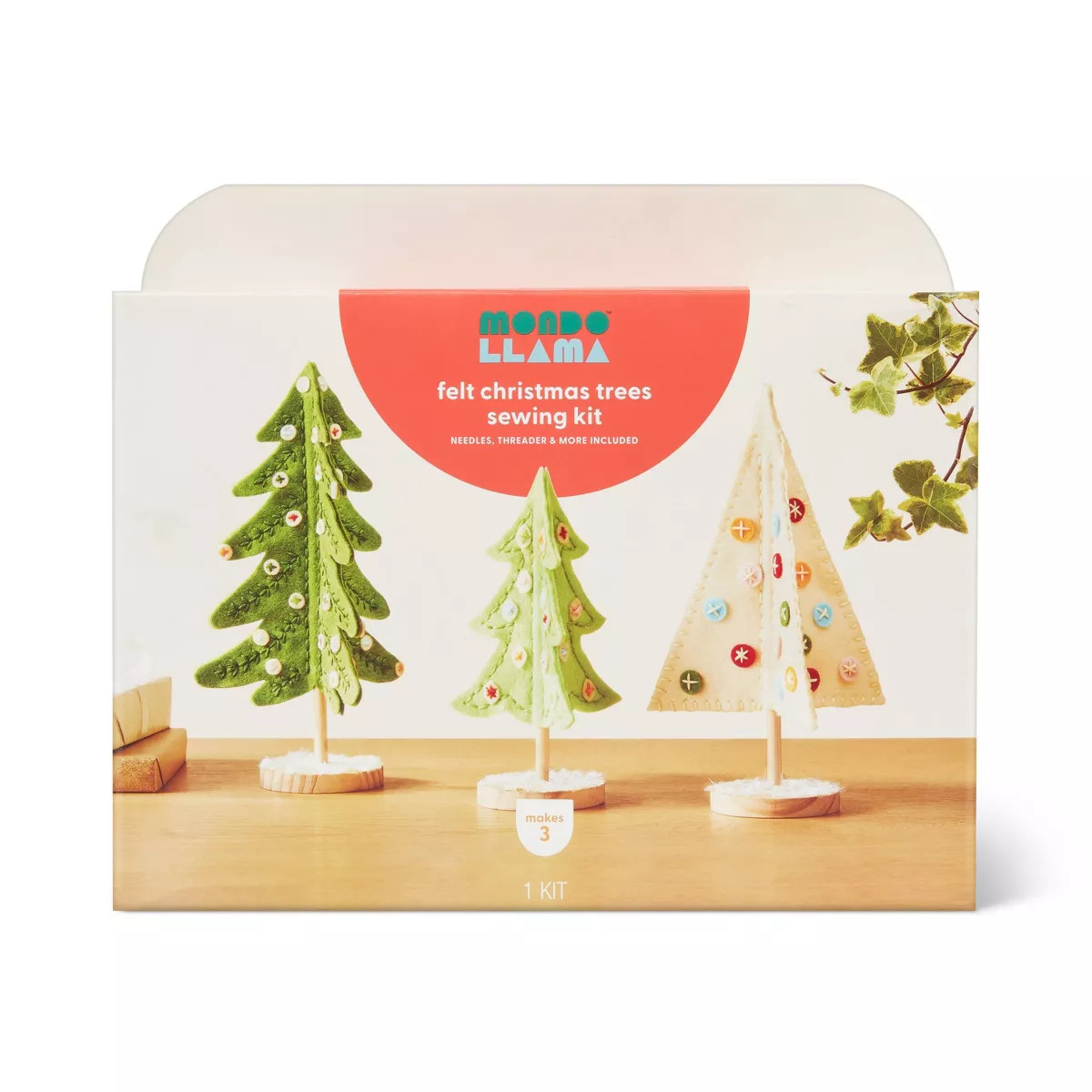 Christmas Craft Felt Trees Kit - Mondo Llama™ | Target