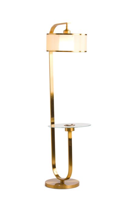 PACIFIC COAST LIGHTING
63in Haverford Tray Metal Floor Lamp

Built-in usb charging port, glass tabletop, gold tone finish, ul listed, organza shade, built-in tray
On/off switch
Maximum: 100w bulb, type A
20i.5in W x 63in H, 5.25ft cord length





#LTKhome #LTKstyletip #LTKsalealert