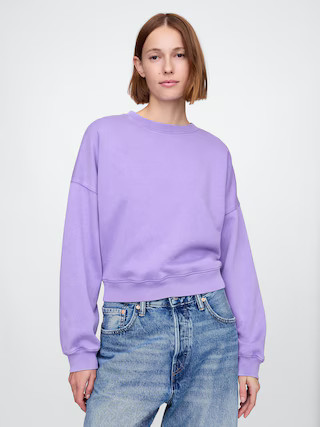 VintageSoft Wedge Crewneck Sweatshirt | Gap (US)