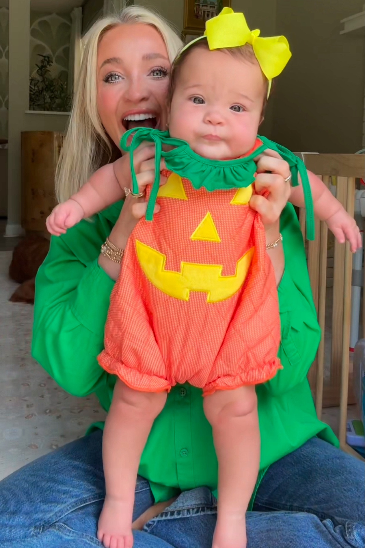  Curtest pumpkin in the patch!! Hehe baby girl fall bubble romper under $10

#LTKBaby #LTKBump #LTKKids