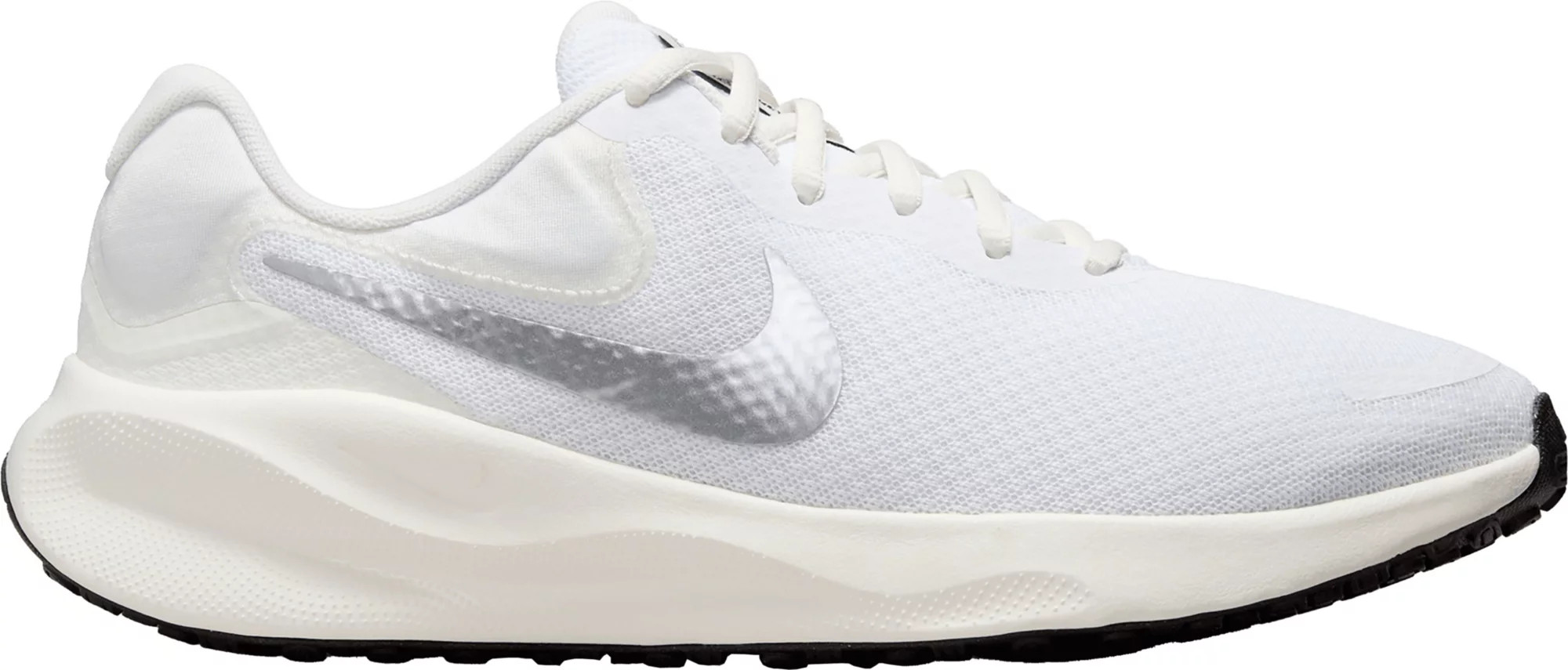 Nike Women's Revolution 7 Running Shoes, Size 12, White/Metallic Silver | Dick's Sporting Goods