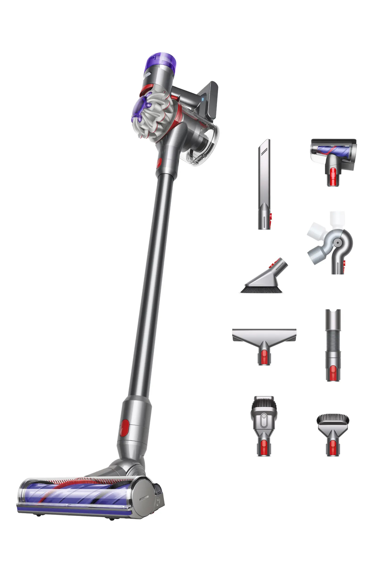 Dyson v8 Extra Vaccum - Silver/Nickel - Refurbished | Nordstromrack | Nordstrom Rack