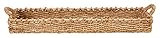 Creative Co-op Bankuan Wicker Tray, Beige | Amazon (US)