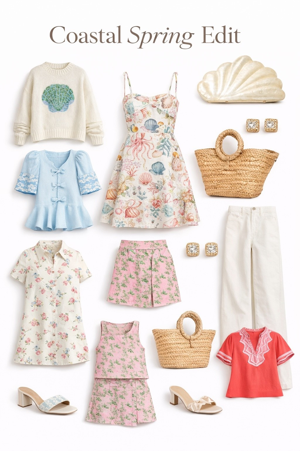 If Palm Beach and Southern spring had a closet… this would be it 💕🌊
Florals, raffia, seashells, and the dreamiest blues.

Which one is your fave? 1–8? 👀✨
Comment SHOP and I’ll DM the details!

#LTKootd #LTKSeasonal #LTKTravel