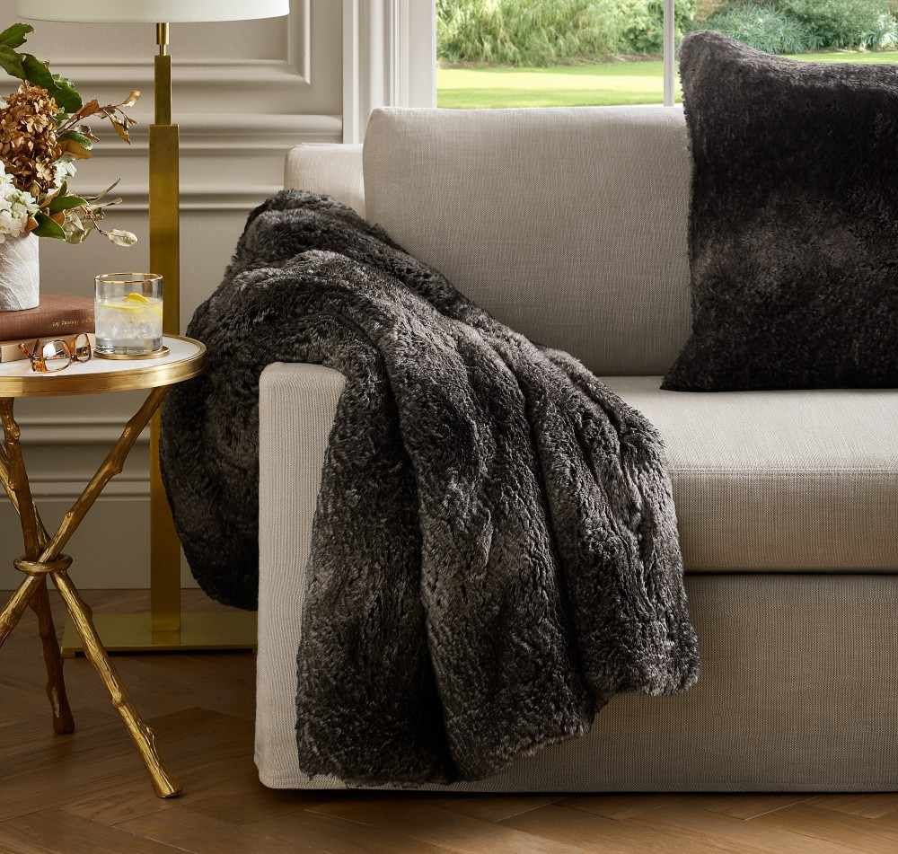 Faux Fur Throw | Williams-Sonoma