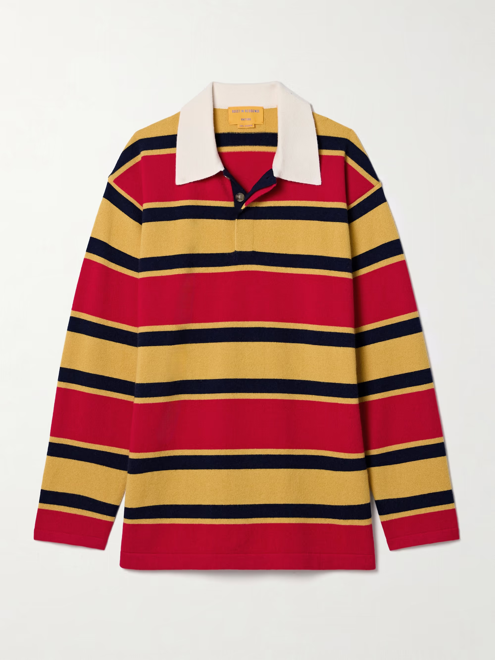 Rugby striped cashmere sweater | NET-A-PORTER (UK & EU)