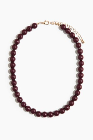 H & M - Beaded necklace - Brown | H&M (UK, MY, IN, SG, PH, TW, HK)