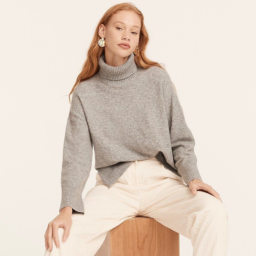 Turtleneck sweater in supersoft yarn | J.Crew US