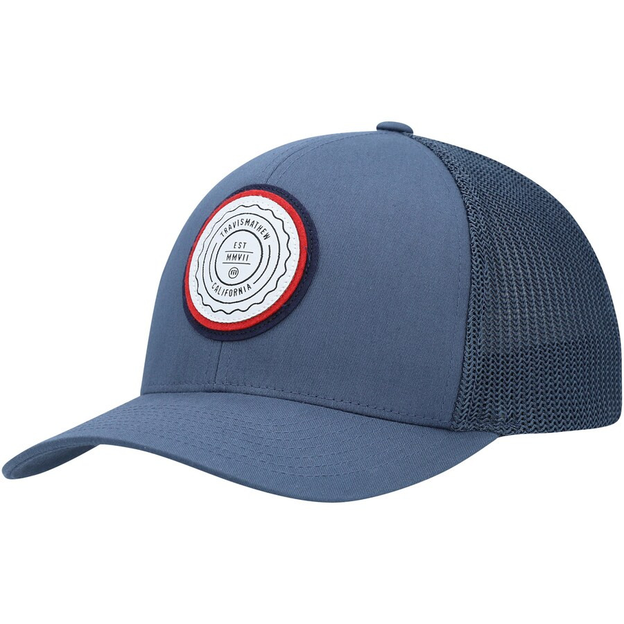 Travis Mathew The Patch Trucker Snapback Hat - Navy | Lids