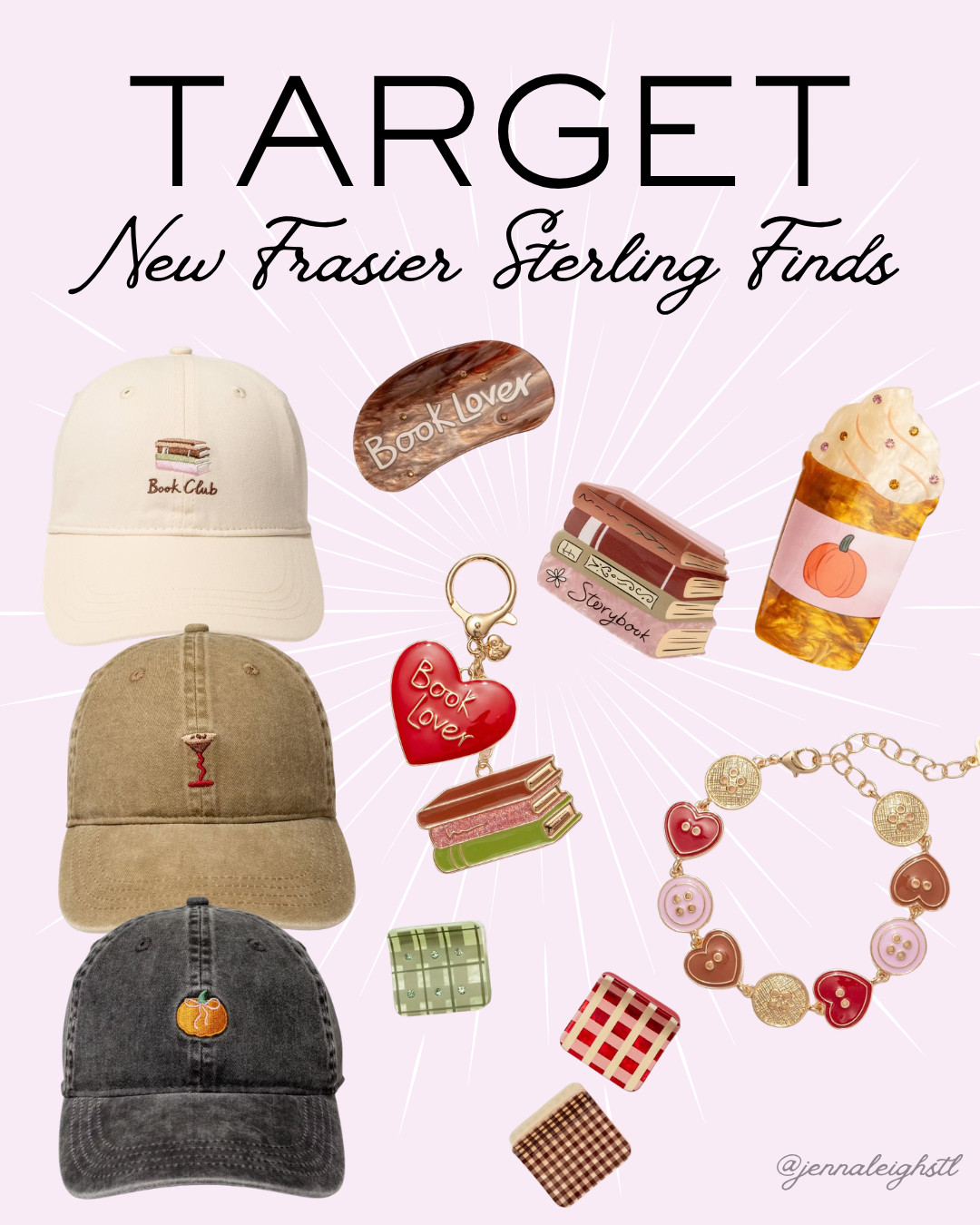 New Frasier Sterling finds at Target! 💕 These are SO fun and such a cute way to add a little personality to your outfit. I’m loving all the playful details! 

 #LTKSeasonal #LTKHome