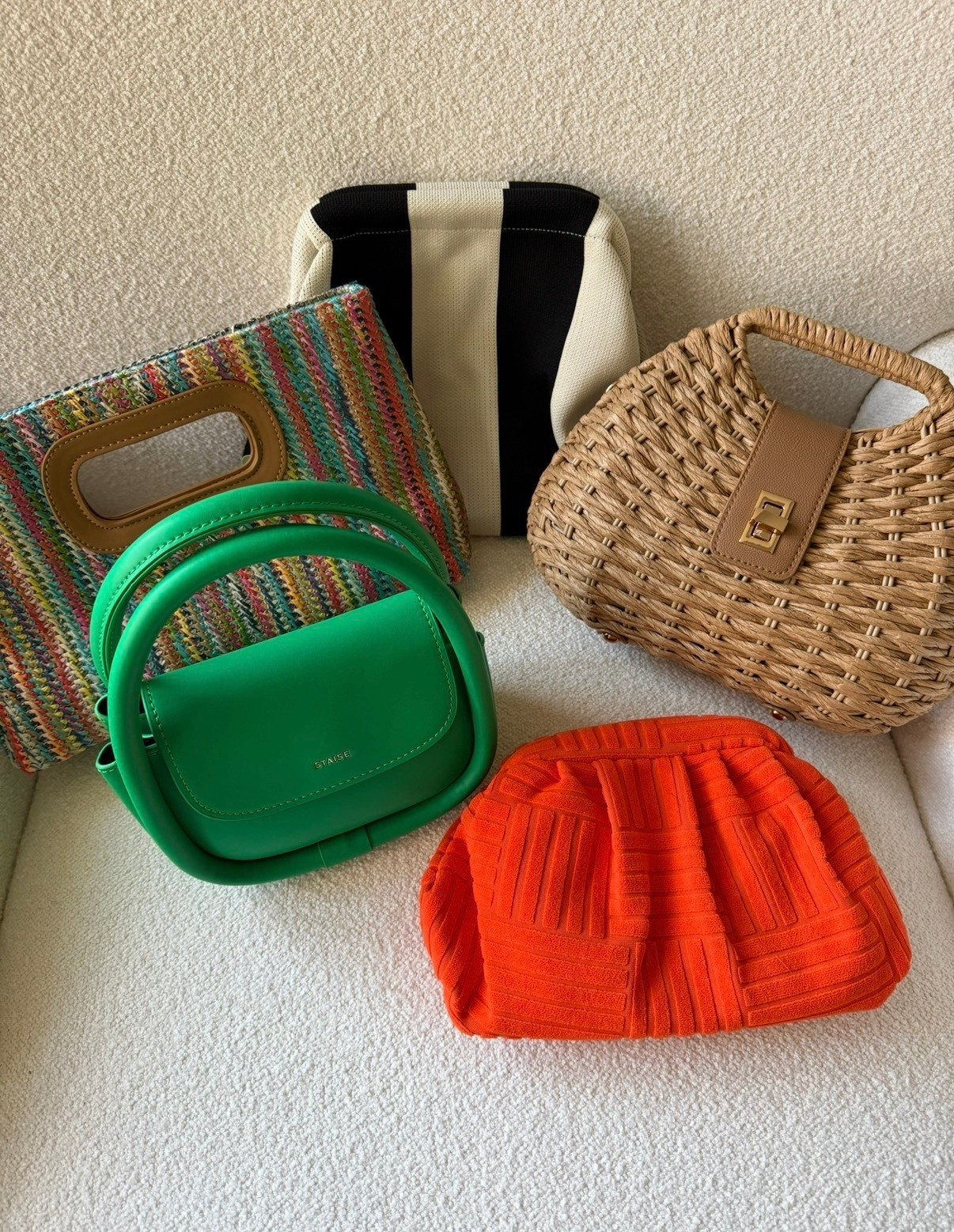 Vacation purses 
Spring break bags 
Amazon clutches 
Beach purse
Vacation bags 

#LTKSwim #LTKTravel