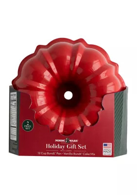 Nordic Ware BundtÂ® Pan with Mix, Red | Belk