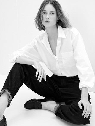 100% Organic Cotton Big Shirt | Gap (US)