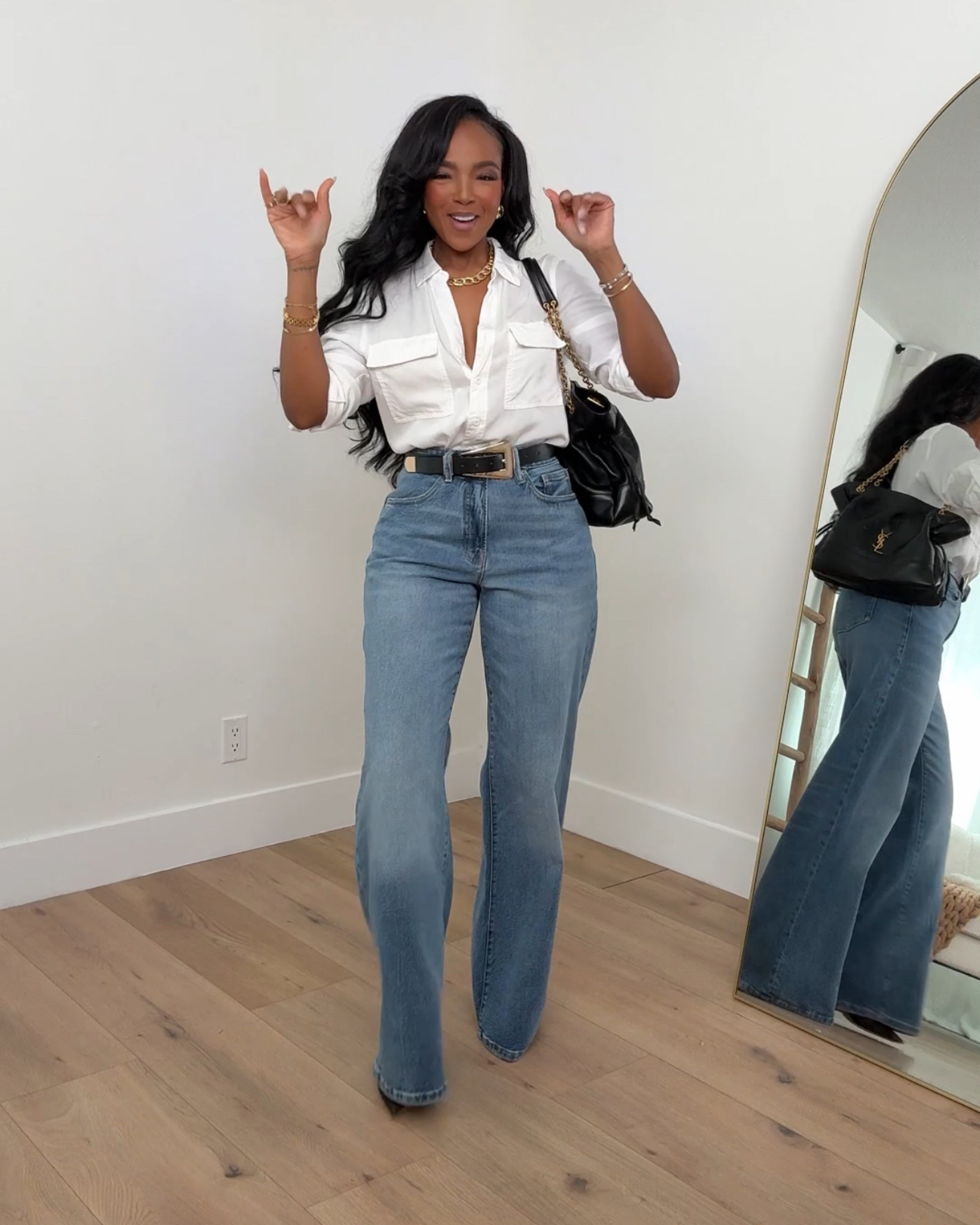 Parent teacher conference? I’m set

Small top
4 long denim
I’m 5’4 | 140lbs | 36D -27 -40  
IG & YT: kirasfashionfinds TT: kiraabboud 

#Outfitinspiration #fashionstyle #outfit #outfitideas #autumn #fallfashion #simpleoutfit #fall #momoutfit #casualoutfit #streetwear 

#LTKFindsUnder100 #LTKU
