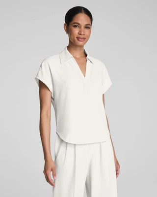 SPANX® CarryOn Collared Tee | Spanx