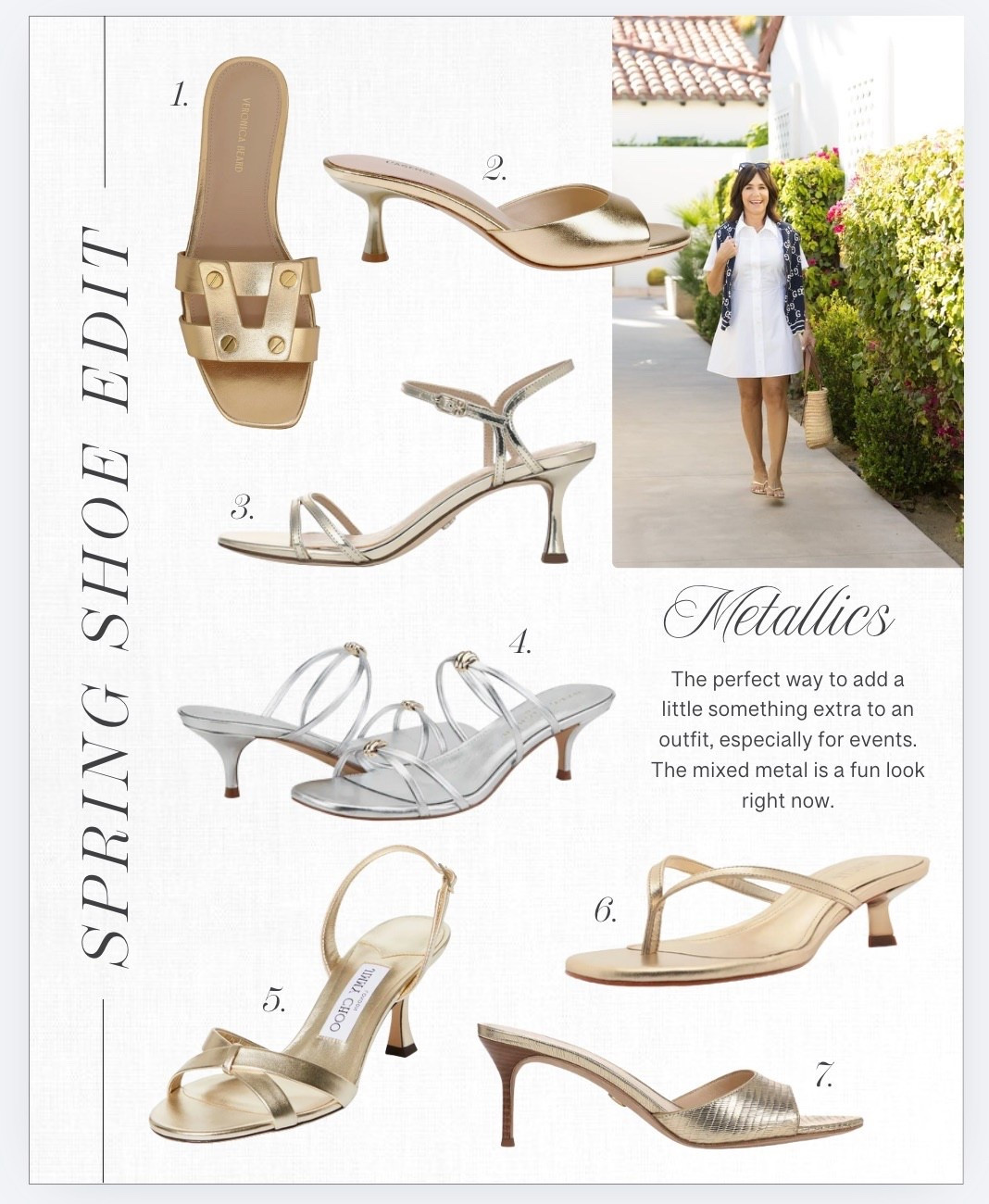 The perfect way to add a little something extra to an outfit, especially for events. The mixed medal is a fun look right now! ⭐️

#LTKSeasonal #LTKOver40 #LTKootd