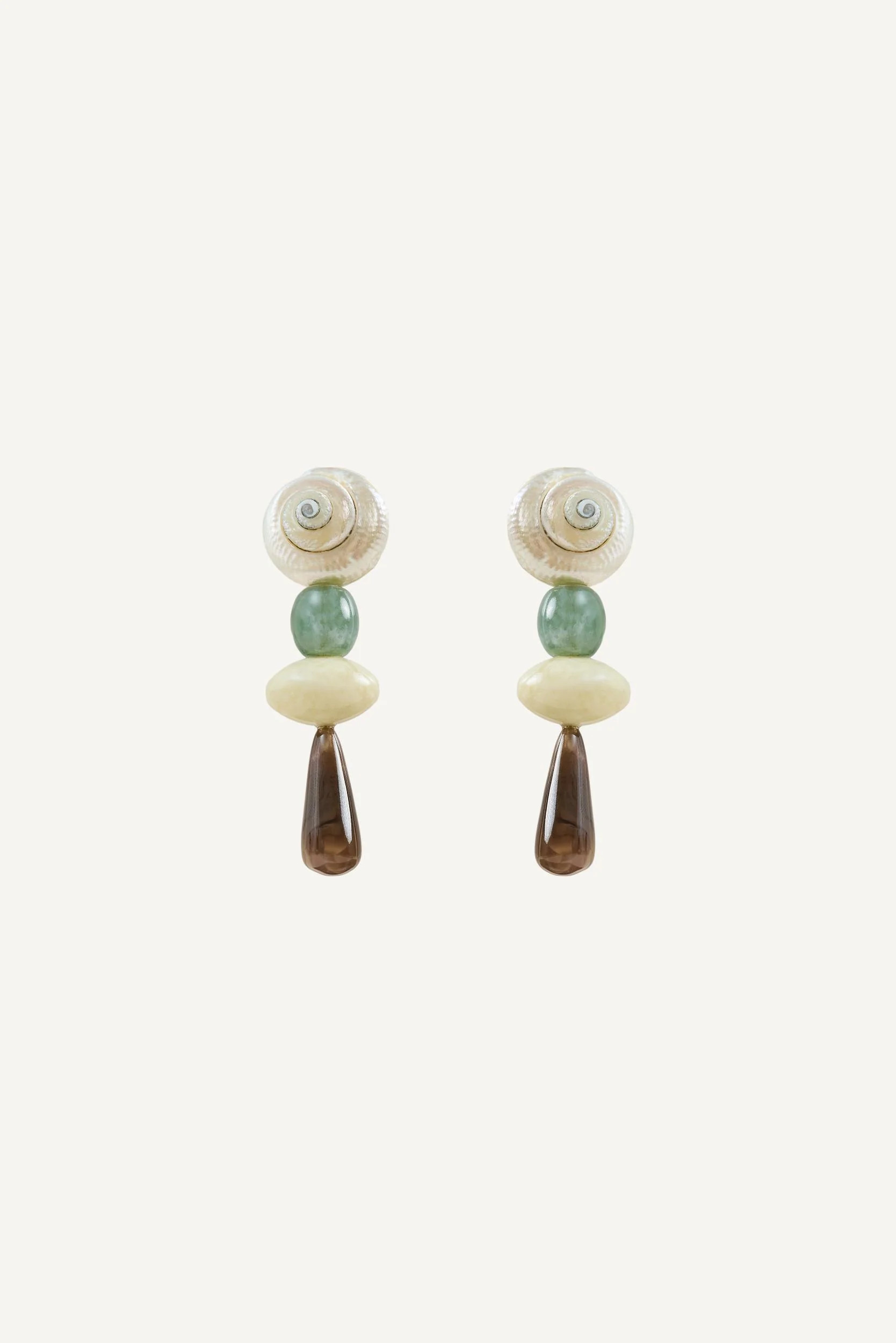 Valle Earrings Blue in Beads - Spring Summer 26 | BAOBAB INT