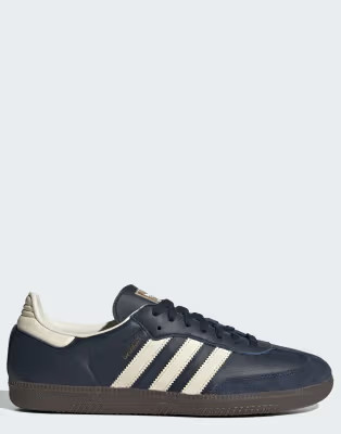 adidas Originals Samba OG trainers in blue | ASOS (Global)