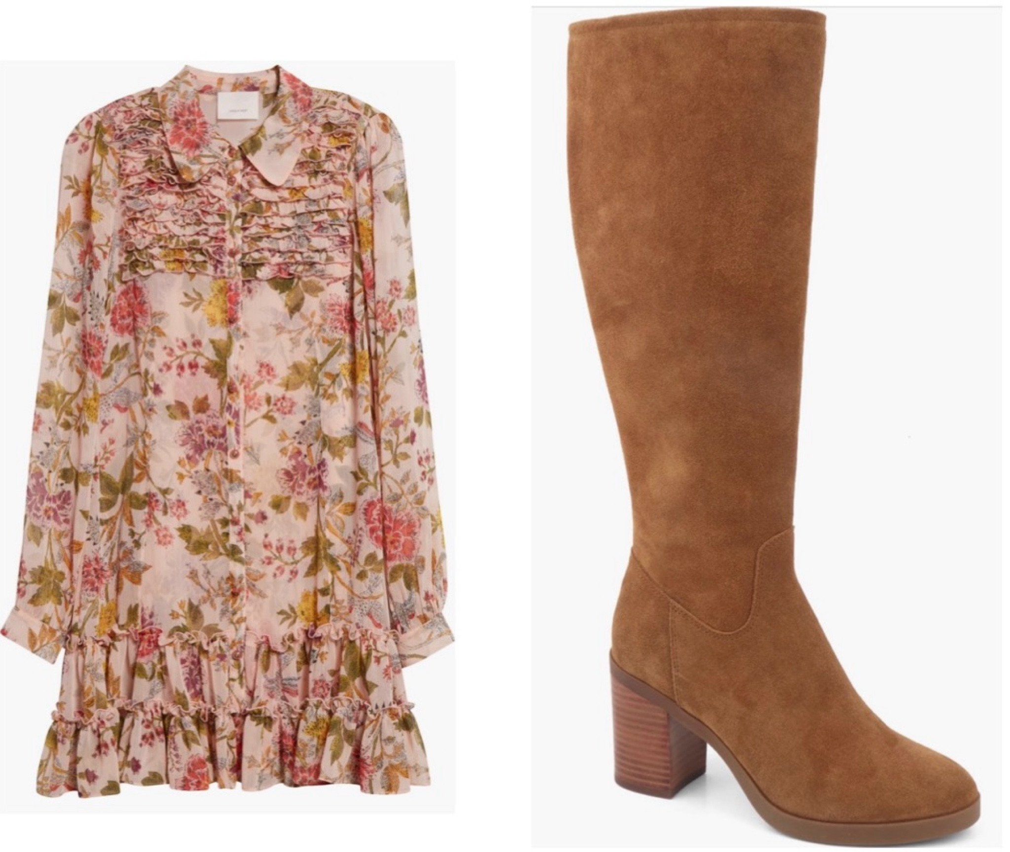Fall floral outfit with knee high boots 

#LTKTravel #LTKSeasonal #LTKStyleTip