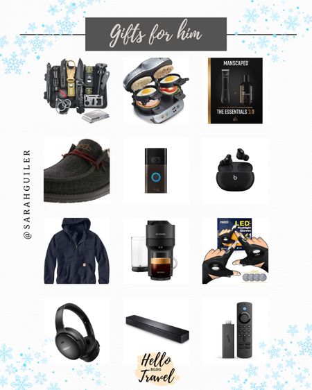 Gifts he’ll actually use! 

Gift ideas, technology gifts. Amazon gift ideas. Black Friday deals. Men gift ideas. Boyfriend gift ideas. Husband gift ideas. Gifts for him. 

#LTKCyberWeek #LTKGiftGuide