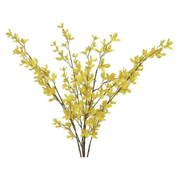 30" Artificial Forsythia Branch | Wayfair North America