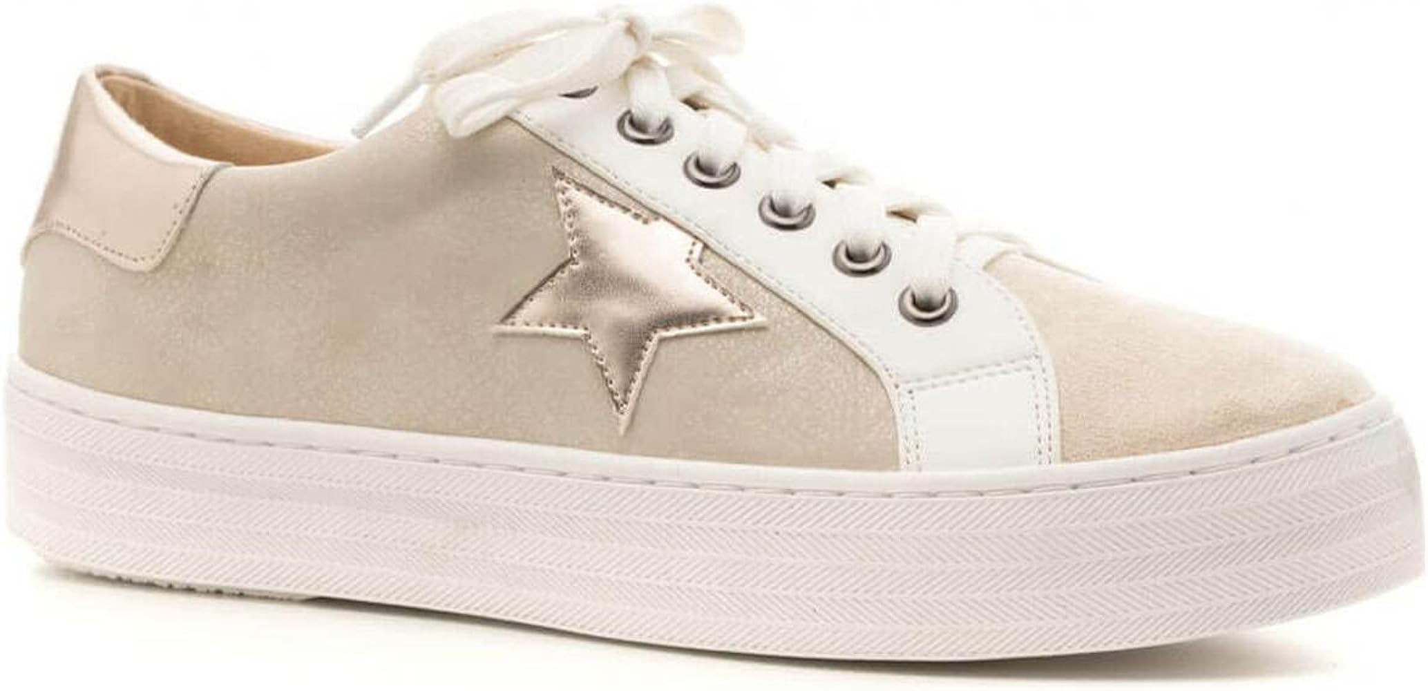 Corkys Womens Star Gaze Fashion Sneaker, Tan (Tan, M | Amazon (US)