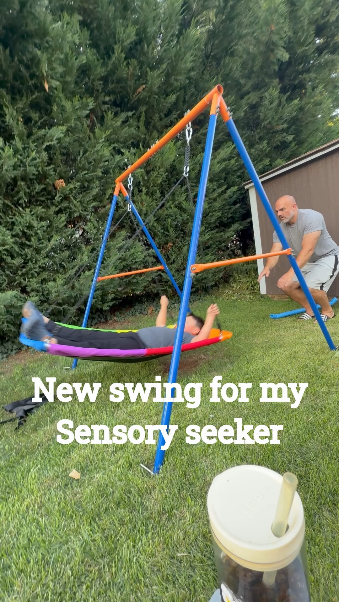 Upgraded our swing and he loves it

#LTKmomlife #LTKKids