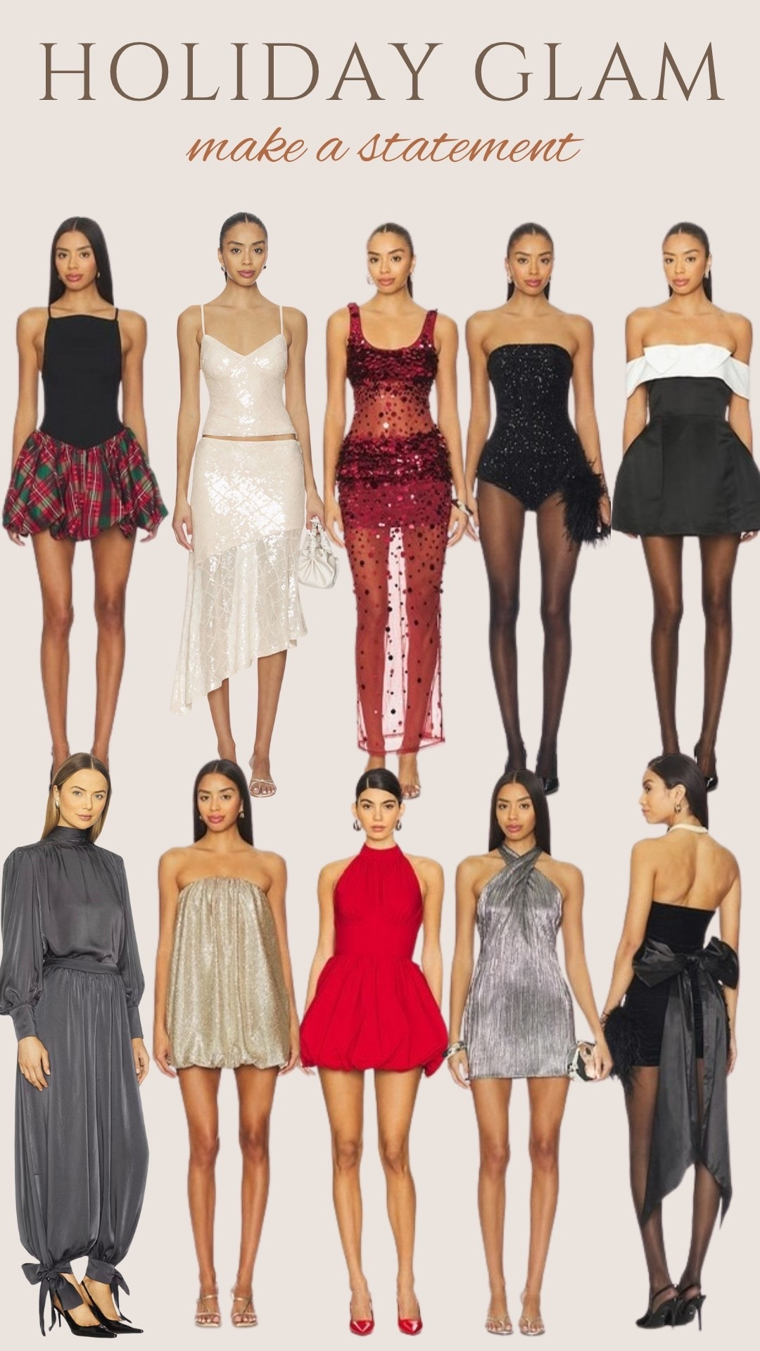 Make a statement this holiday season! 
Head turning looks from Revolve! 

#revolve #fall #country #festival #boots #jacket #coat #sweater #dress #boots #denim #jeans #leather #brownsuede #espressobrown #polkadot #burgundycoat #butteryellowsweater #thanksgiving #photos #familyphotos #holidays #gift #giftguide

#LTKGiftGuide #LTKCyberWeek #LTKHoliday