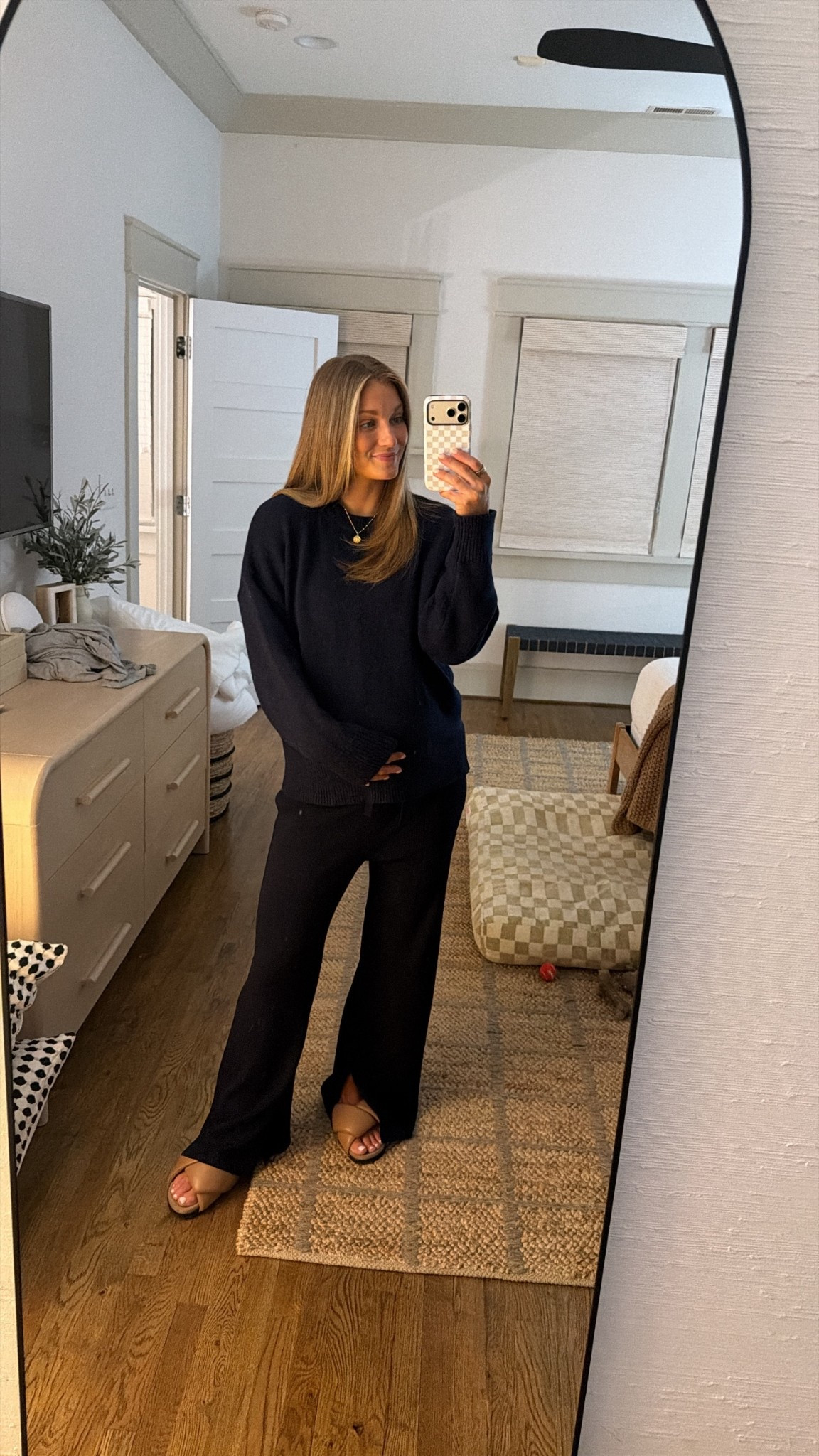 Size 0 pants and a 1 in the sweater

#LTKootd #LTKBump #LTKBaby