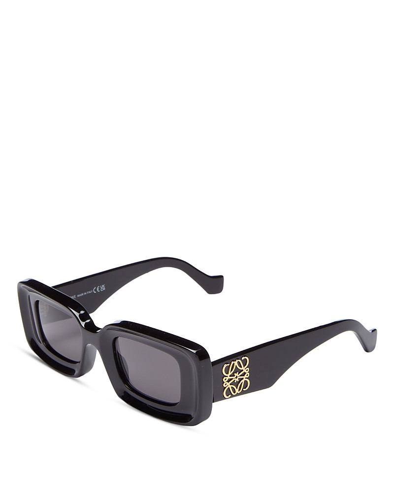 Loewe Chunky Anagram Rectangular Sunglasses, 46mm | Bloomingdale's (US)