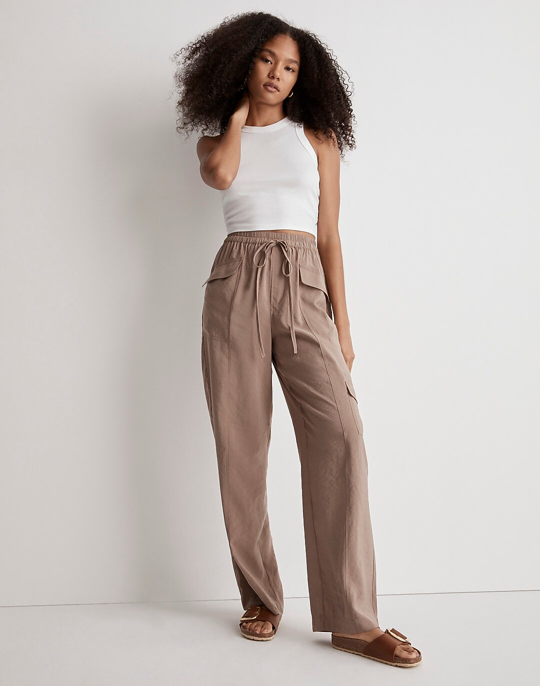 Straight Cargo Pants in Softdrape | Madewell
