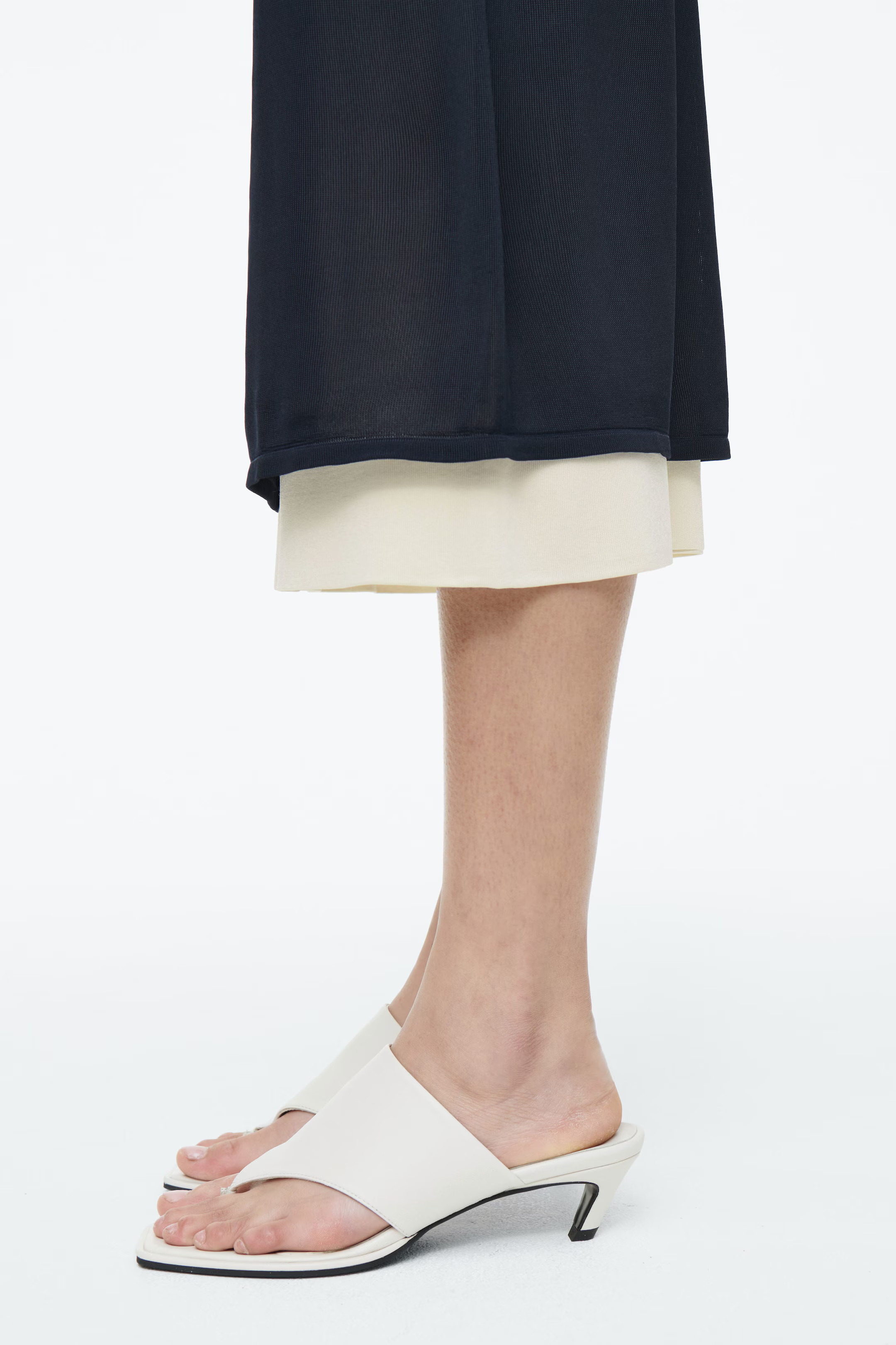 TOE-POST HEELED SANDALS - WHITE | COS UK