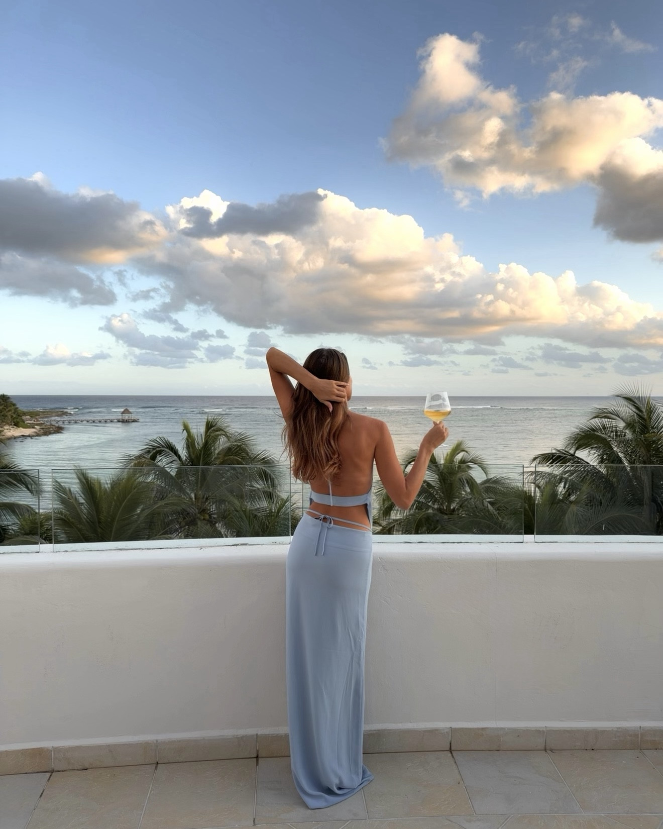 blue meshki dress 🩵

#LTKHoliday