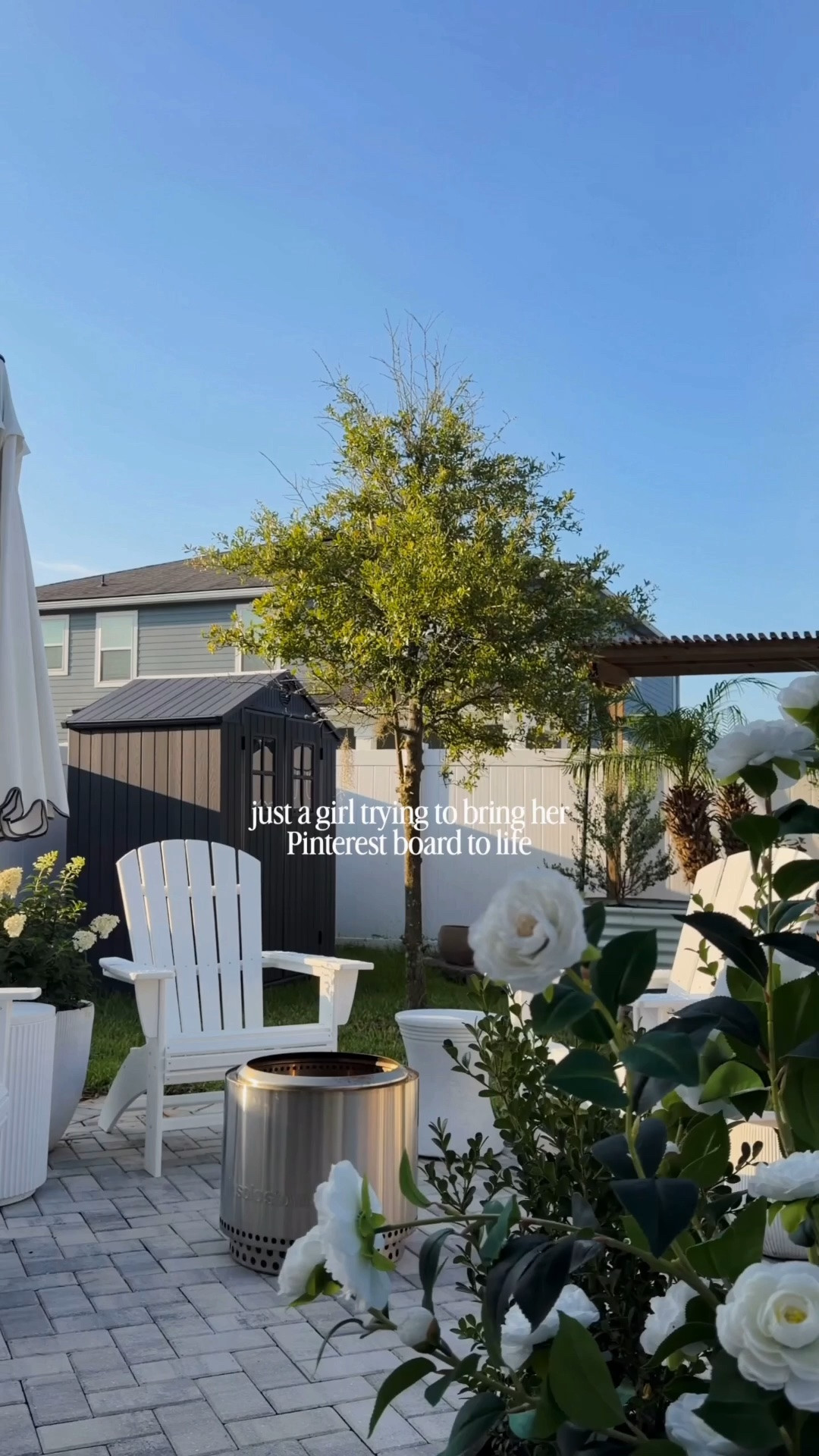 Our outdoor space 🪴Including the new shed that I 10/10 recommended 👏🏼

#LTKHome #LTKSaleAlert #LTKSeasonal