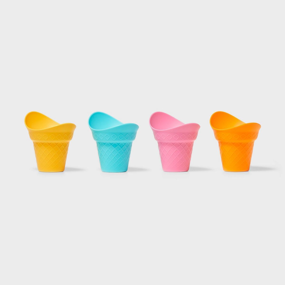 4pk Plastic Ice Cream Scoop Cones - Sun Squad™ | Target