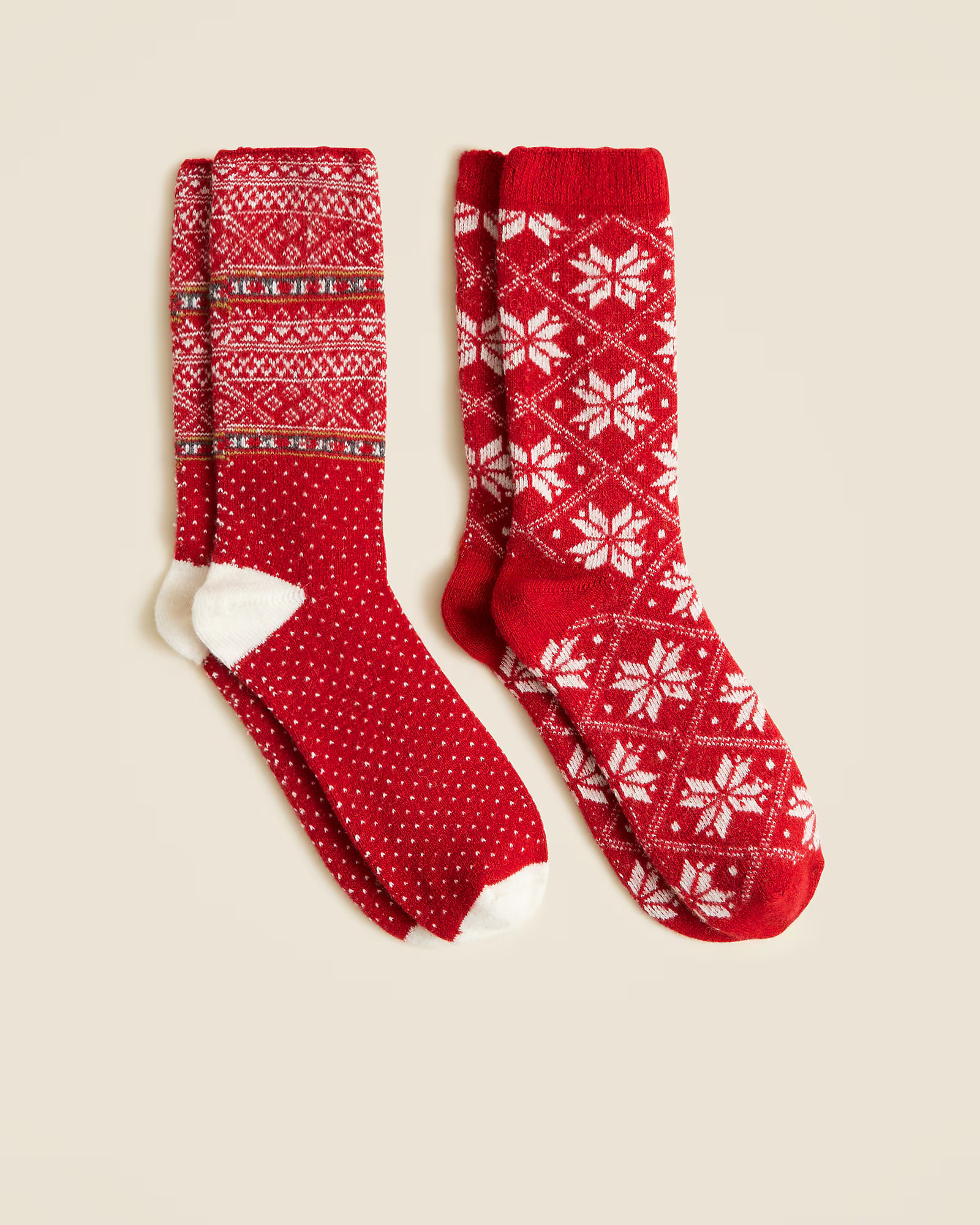 Fair Isle trouser socks two-pack | J. Crew US