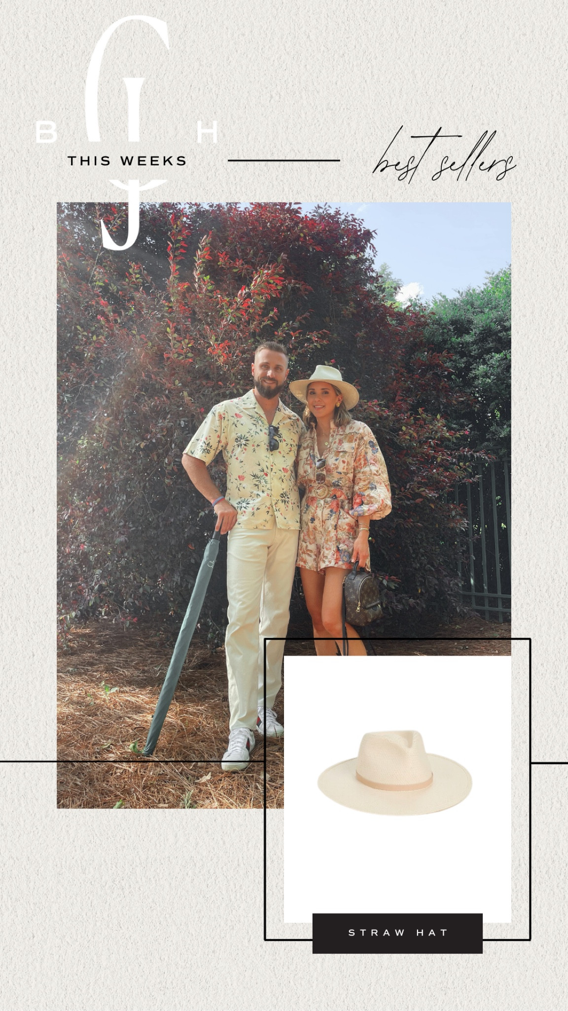 This hat will be on repeat this spring and summer 