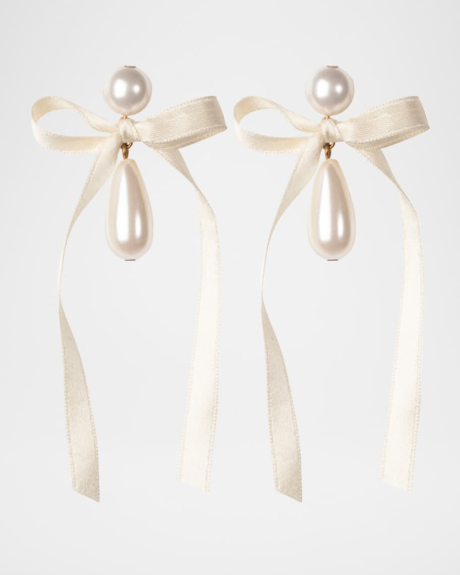 Sylvie Ribbon Earrings | Neiman Marcus