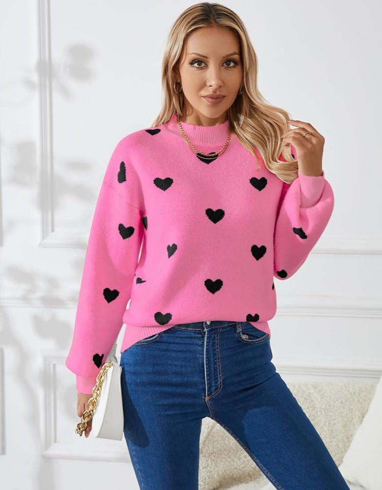 Valentines sweater women, heart sweater women, heart knit sweater women, Valentine’s Day sweater, Valentine apparel women, romantic sweater women, cream sweater with red hearts, pink heart sweater, love sweater women, cozy Valentine outfit, Valentine pullover women, heart print sweater women, cute Valentine top, Valentine gift for her, girlfriend Valentine gift, wife Valentine gift, romantic winter sweater, cozy knit pullover, soft knit sweater women, winter sweater women, aesthetic Valentine sweater, heart shirt women, red heart sweater, casual women sweater, oversized knit sweater, trendy Valentine outfit, couple date outfit women, February 14 outfit, Galentine’s Day outfit, cozy chic sweater, feminine knitwear, Amazon fashion women, Valentine clothing women, love theme sweater, cozy heart sweater, giftable women sweater, premium knit sweater, cold weather sweater, stylish winter pullover, sweet romantic top, women’s knit fashion, holiday sweater Valentine, cute heart pullover

#LTKSeasonal #LTKSaleAlert #LTKFindsUnder50