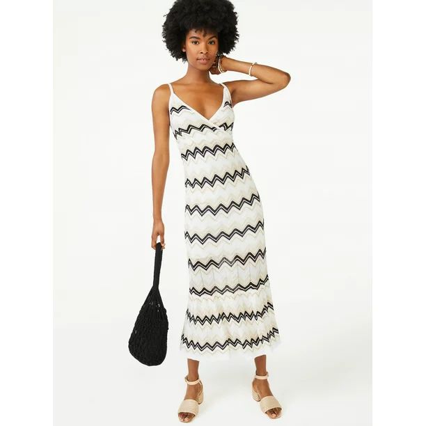 Scoop Women's Sleeveless Sweater Dress | Walmart (US)