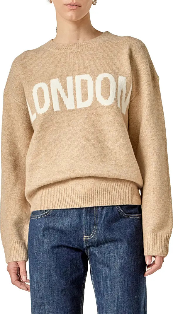 English Factory Lettering Sweater | Nordstrom | Nordstrom