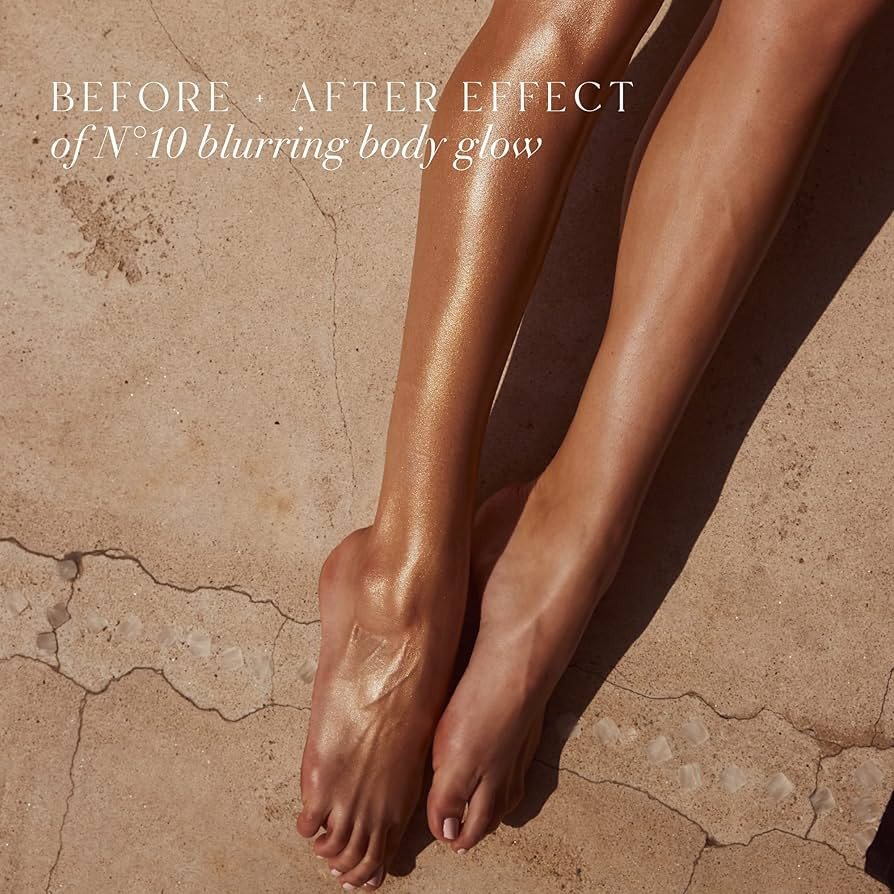 N°10 Blurring Body Glow (Fragrance Free) - Blurs Imperfections - Washable - Instant - Hydrating ... | Amazon (US)