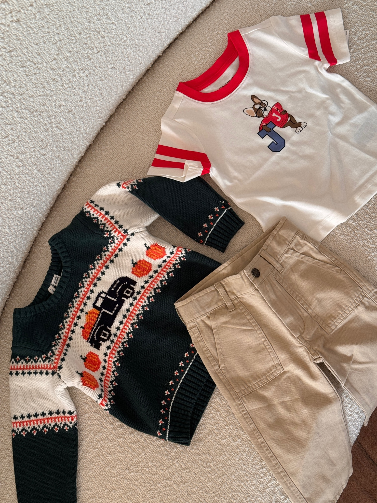 new fall clothes for Elliott on sale and all 100% cotton 🥹 I couldn’t resist the pumpkin sweater 🥹😭🍂

#LTKFallSale #LTKBaby #LTKSaleAlert