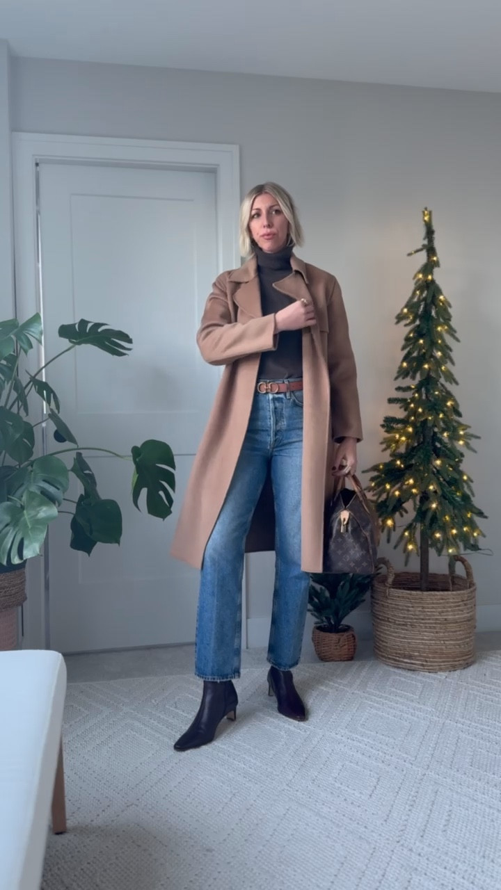 Proof that a bold coat can carry the whole outfit. Statement outerwear > everything

#LTKSeasonal #LTKootd #LTKOver40