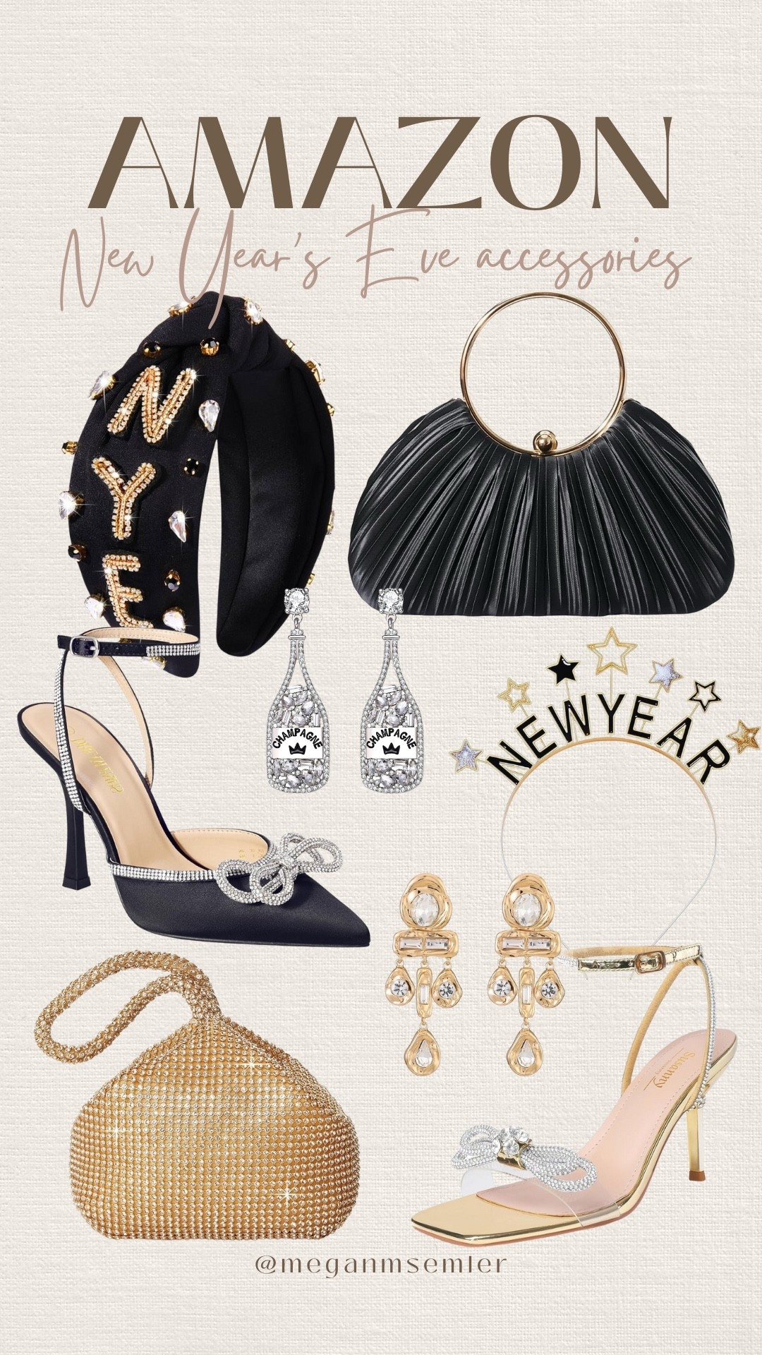 Amazon New Year’s Eve accessories 

#LTKootd #LTKSeasonal #LTKHoliday