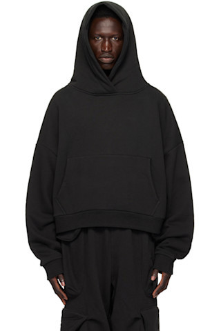 Black Heavy Hoodie | SSENSE